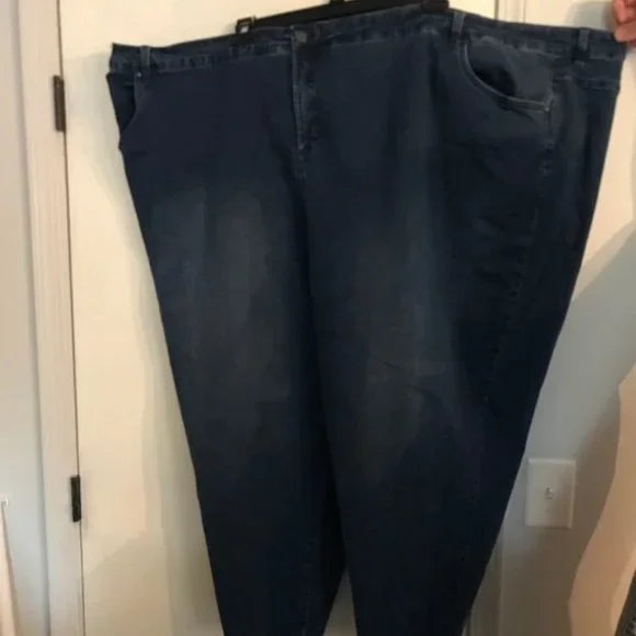 Universal Standard Seine High Rise Skinny Jeans Indigo 32" size 40W - Picture 3 of 4